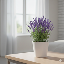Lavanda en flor